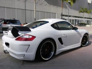 TA GT STYLE REAR SPOILER FOR CAYMAN 2005 TO 2010