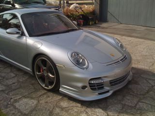 Precision Porsche SA Style Front Lip Spoiler Porsche 997 TT 07-09 - Image 3